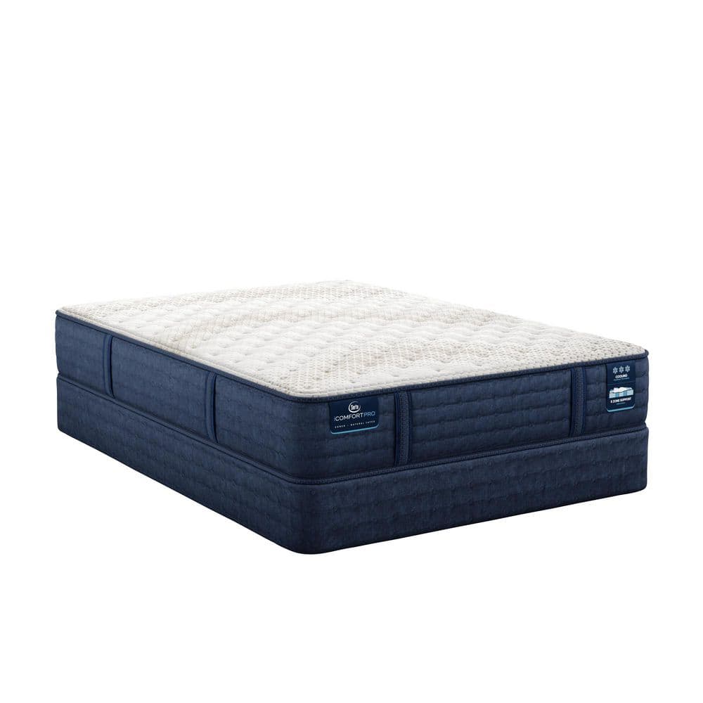 Queen Size Extra Firm Latex Foam Mattress with Cool-Touch Fabric