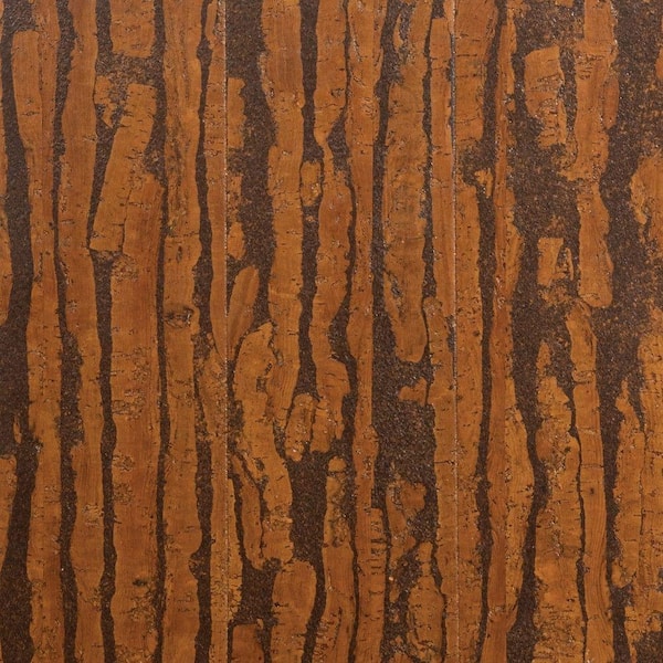 Heritage Mill Dark Exotic Plank 13/32 in. Thick x 5-1/2 in. Wide x 36 in. Length Click Cork Flooring (10.92 sq. ft. / case)