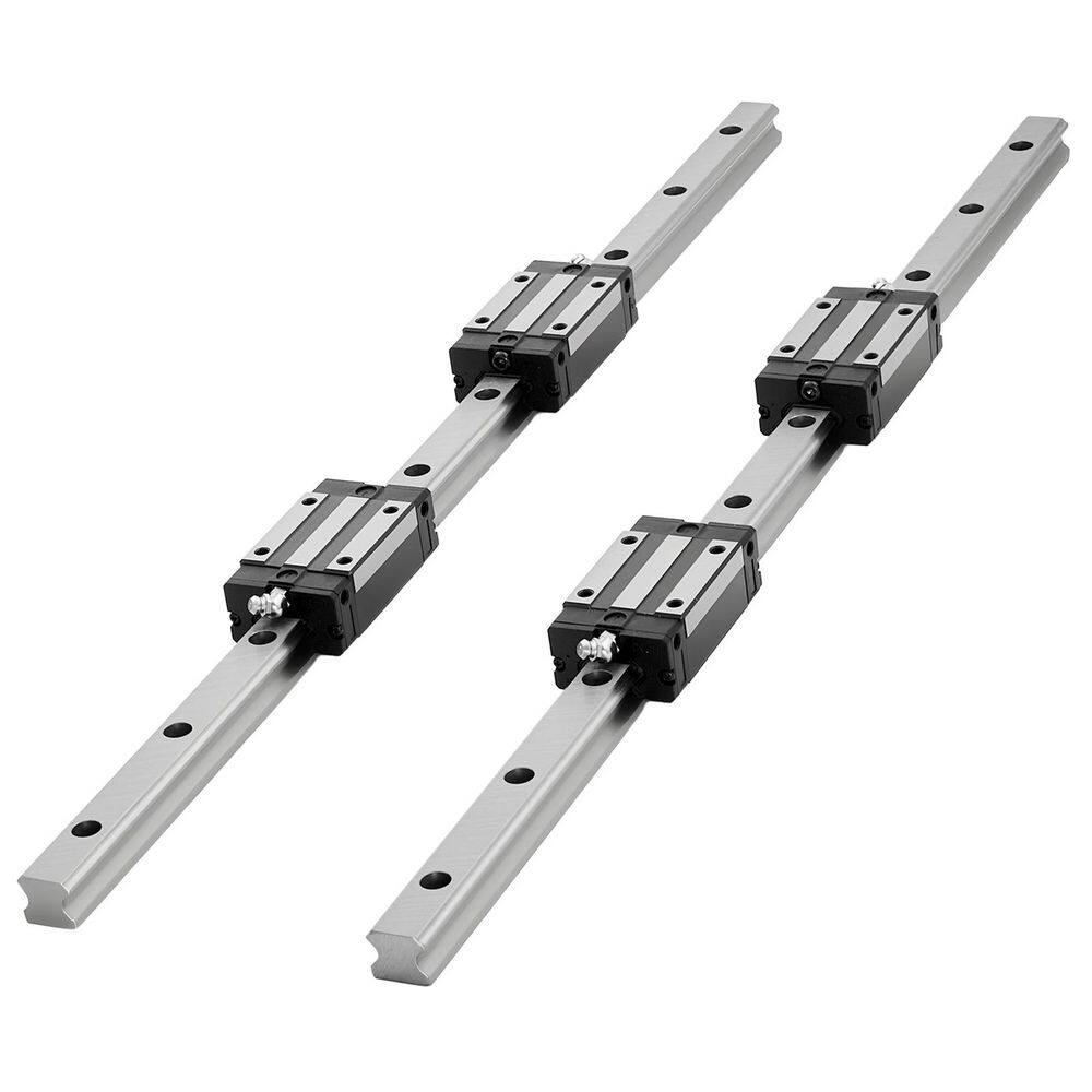 Linear Rail Guide Kit, with BF12/BK12 End Support, HGR20, 2-Piece 600 mm (23.62 in.) Linear Rails and 1-Piece Ball Screw price history on PriceWatchPro