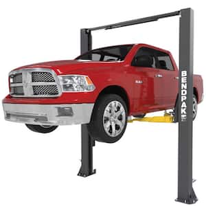 10APX 2 Post Car Lift 10,000 lb Capacity-Adaptable Clearfloor w/Adjustable Width, High Rise, 220V Power Unit Included