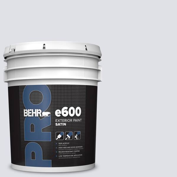 BEHR PRO 5 gal. #640E-2 Lilac Champagne Satin Exterior Paint