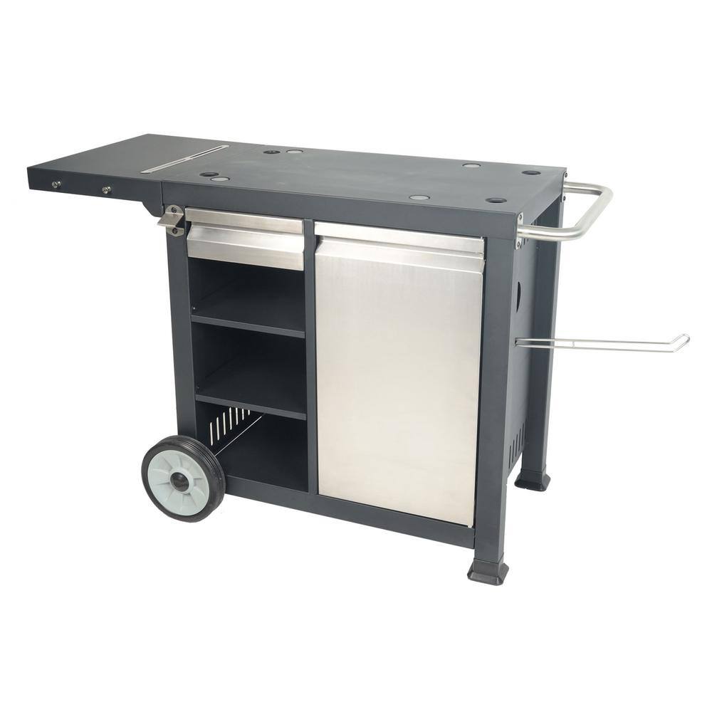 Razor Portable Rolling Prep Cart for Portable Electric Outdoor Griddle