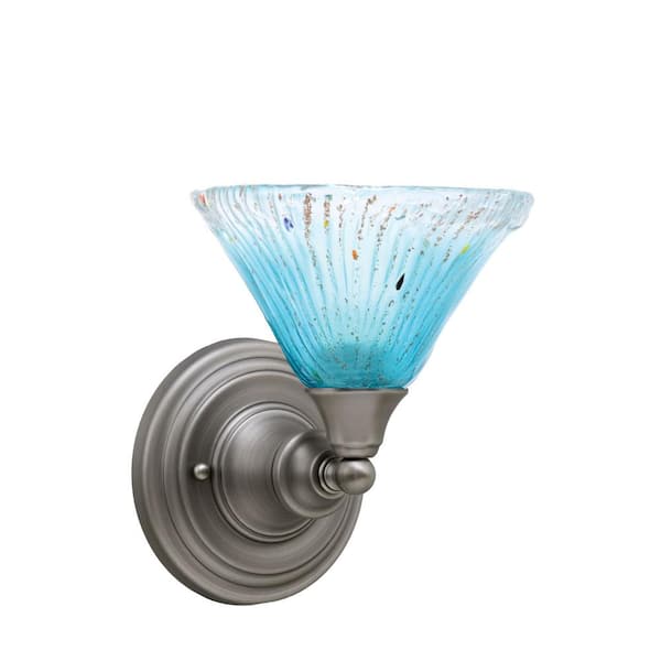 Unbranded Fulton 1-Light Brushed Nickel Wall Sconce