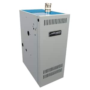 Highlander 85% AFUE 4-Section Natural Gas Water Boiler with 105,000 BTU Input and 90,000 BTU DOE Heating Capacity