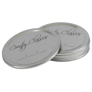 Wide Mouth Food Storage Lids (4-Packs of 12)