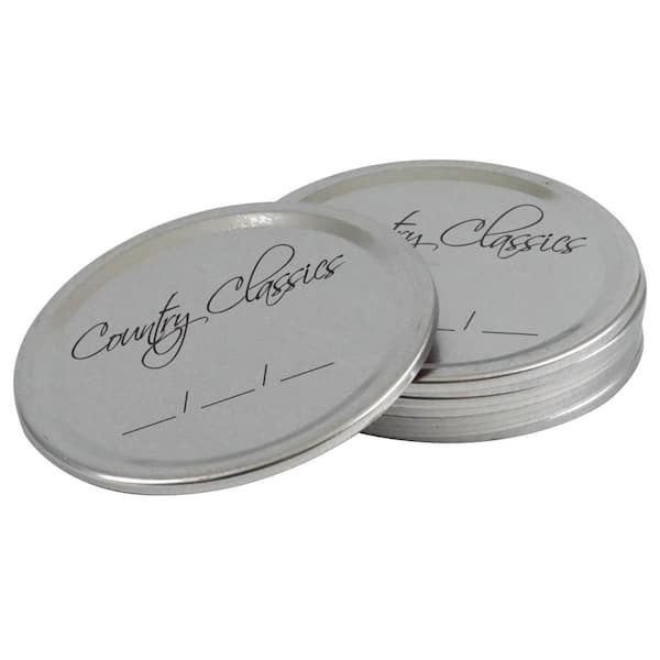COUNTRY CLASSICS Wide Mouth Food Storage Lids (4-Packs of 12)