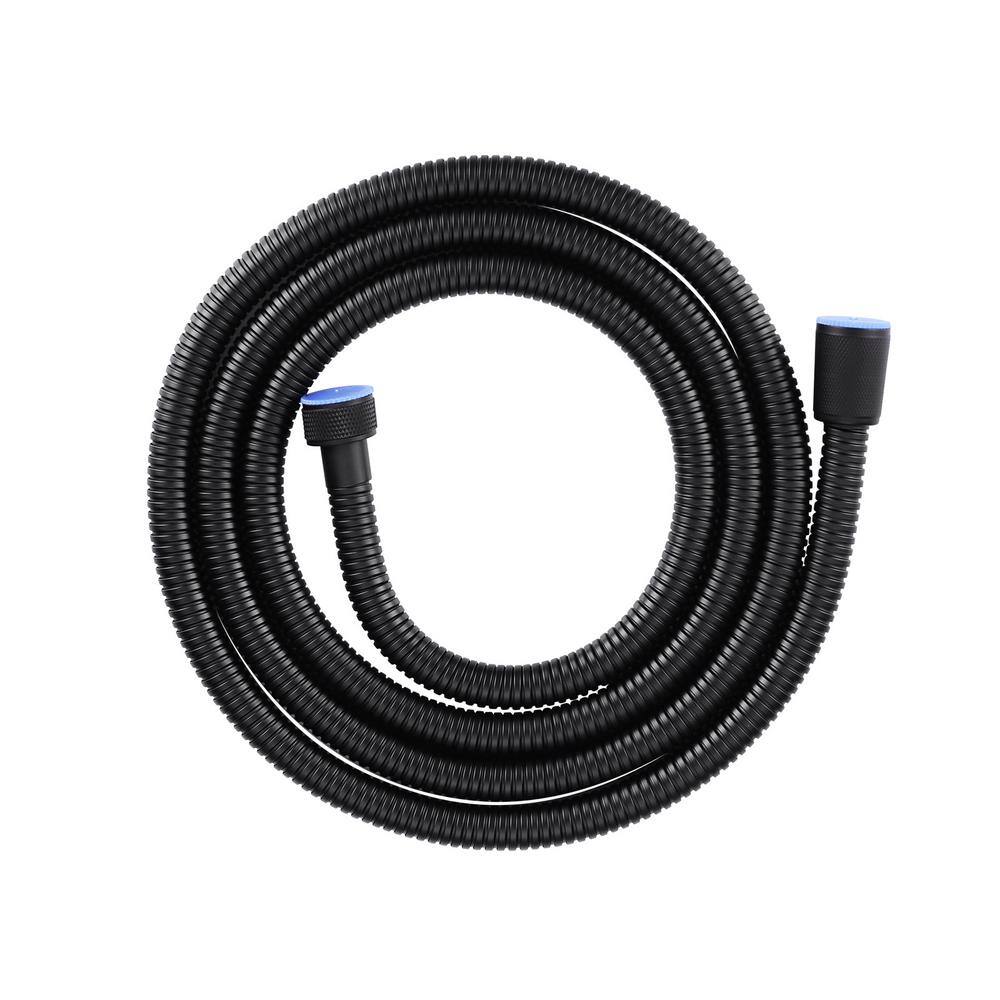 79 in. Stainless Steel Replacement Handheld Shower Hose with Explosion-Proof in Matte Black price history on PriceWatchPro