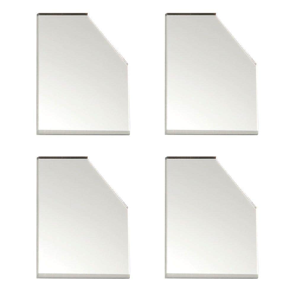 MirrEdge 32504 Acrylic Mirror Corner Plates