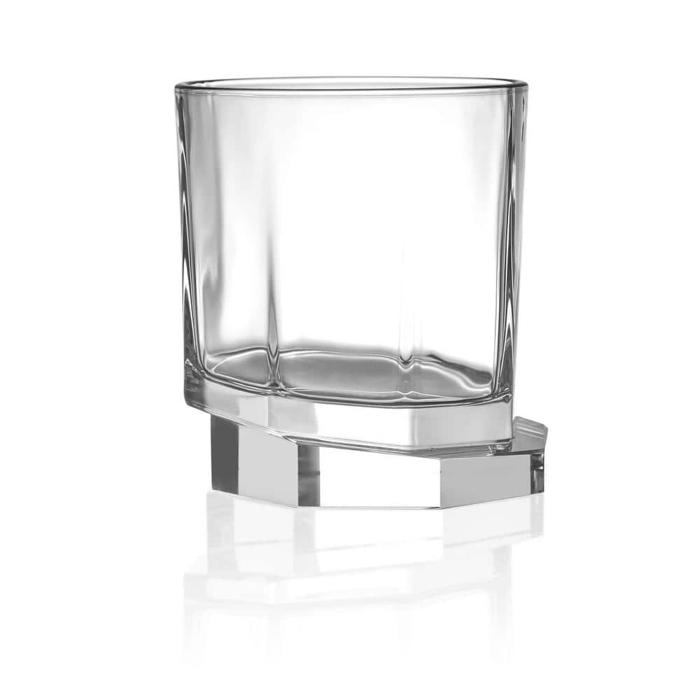 JoyJolt Lacey 10 oz Double Wall Whiskey Glasses, Set of 2 JG10235 - The  Home Depot