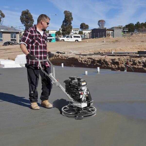 VEVOR Power Walk-Behind Cement Trowel 55 in. L x 24 in. W 6