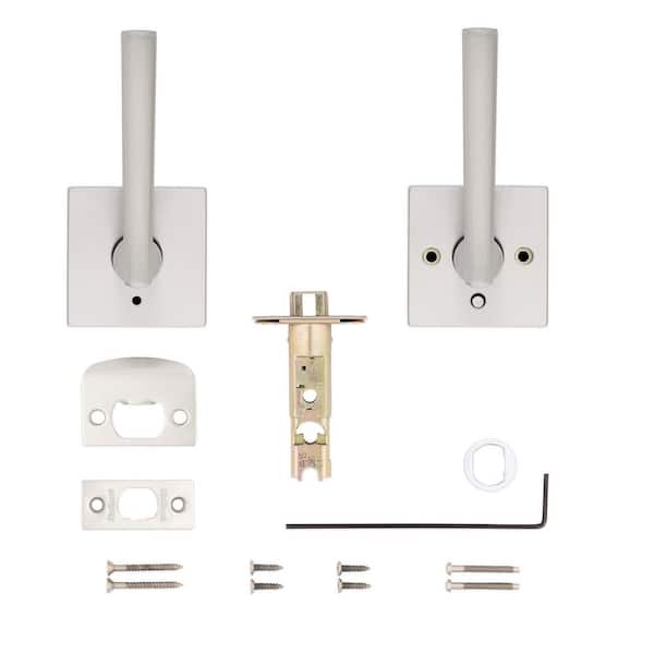 なむる Satin Nickel San Clemente Handle (Exterior Only) | Kwikset