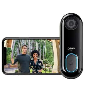 Wired 1080P HD Wi-Fi Video Wired Smart Door Bell Camera, Smart Home, Works with Alexa
