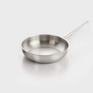 Stainless Steel 9.5 in. Frying Pan with Encapsulated Base