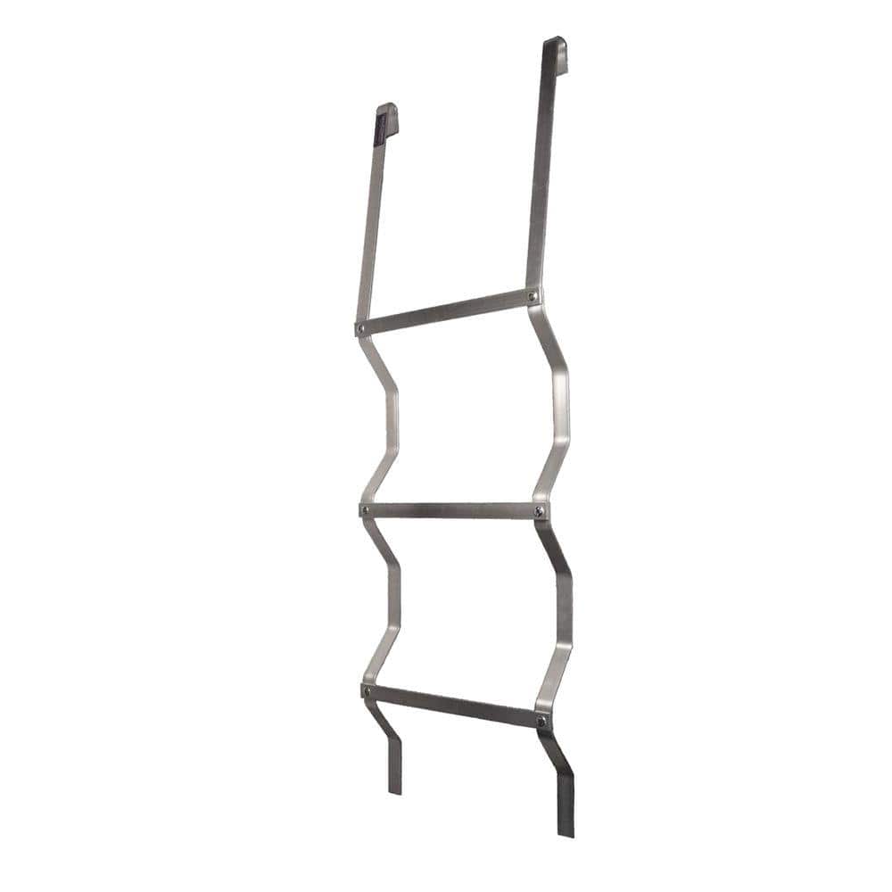 3-Step Aluminum Window Well Escape Ladder