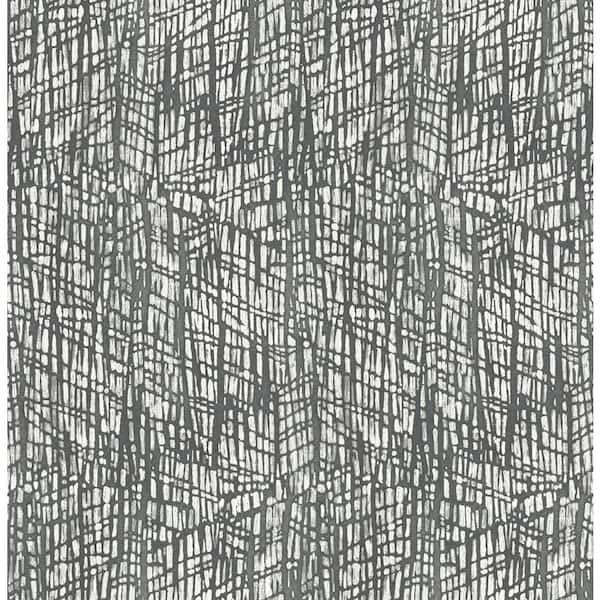 A-Street Prints Shimmer Grey Abstract Texture Paper Strippable Roll Wallpaper (Covers 56.4 sq. ft.)