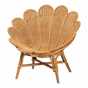 Blossom Honey Rattan Accent Chair