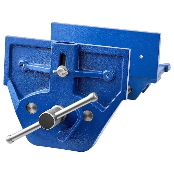 Woodworking Vise, 7 in. Jaw Width, Quick Release Wood Bench Vise, 8 in. Max Jaw Opening, Heavy-duty Cast Iron