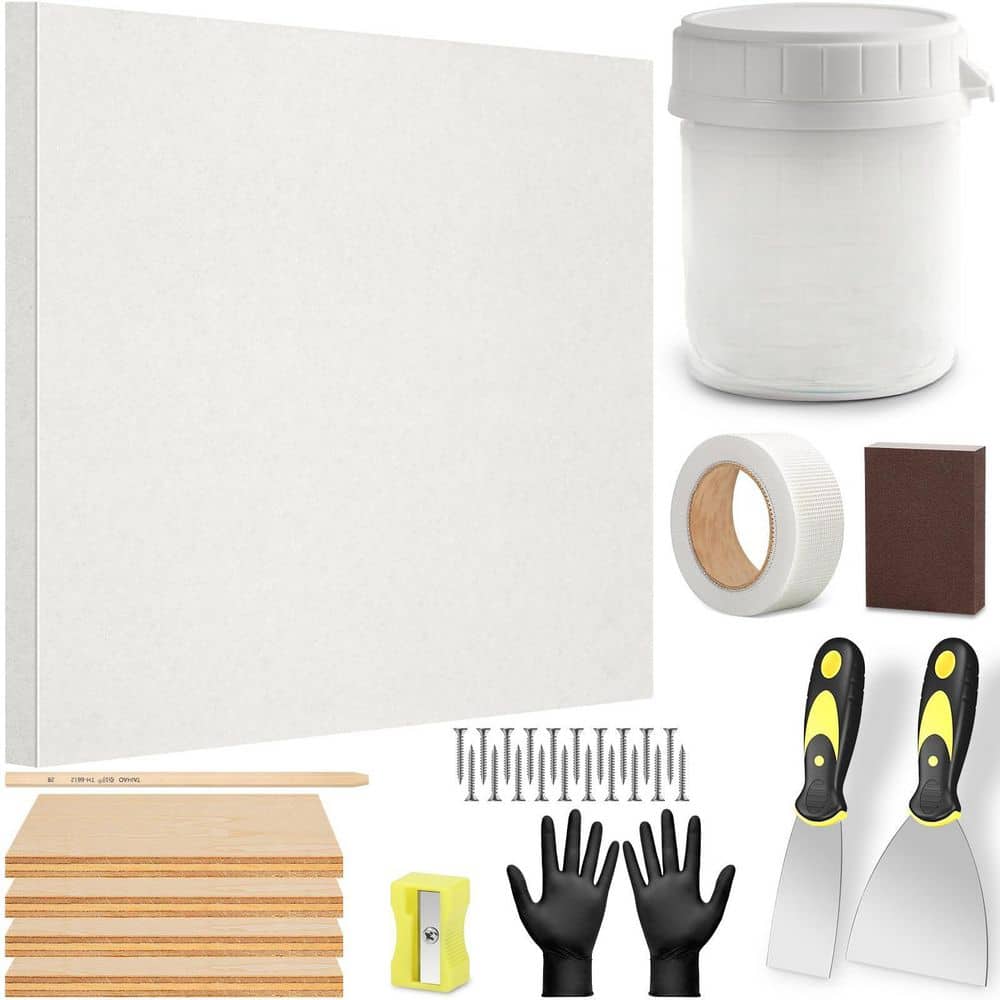 Drywall Repair Kit with 12 in. x 12 in. Dry Wall Repair Panel, 33-in-One Drywall Patch Kit Wall Patch Repair Kit price history on PriceWatchPro