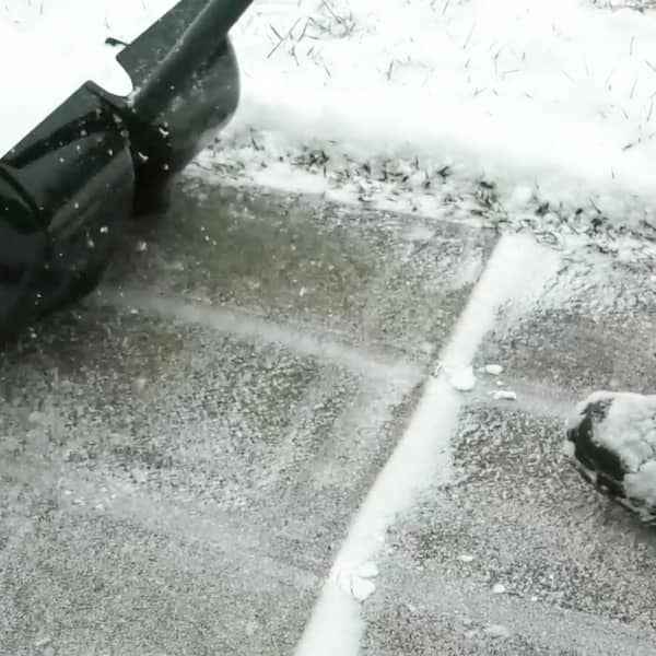 Car Snow Shovel Plus Velvet Gloves To Keep Warm Snow Removal
