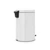 Brabantia NewIcon Step Can, 5.3 Gal. (20 l), Plastic Bucket - Platinum  114045 - The Home Depot