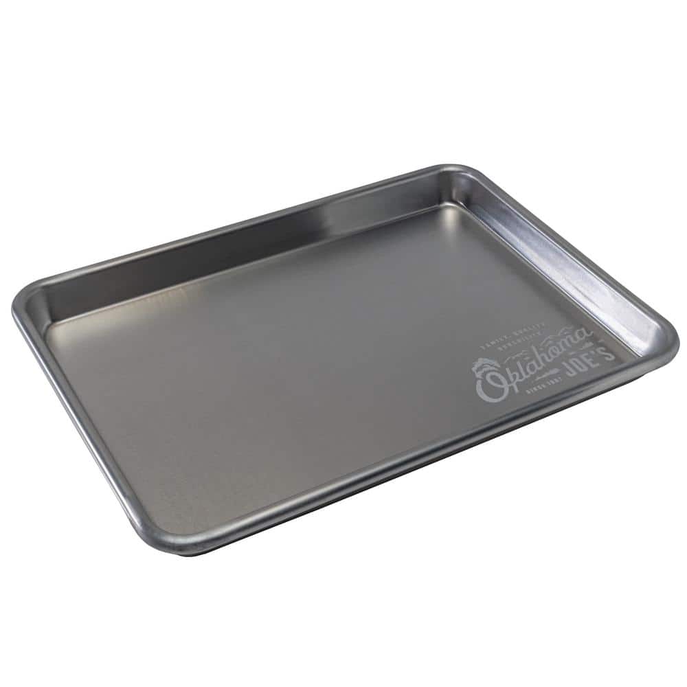 Oklahoma Joe's 13" x 9" Gray Aluminum BBQ Serving Tray