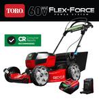 Recycler 22 in. SmartStow 60-Volt Max Lithium-Ion Cordless Battery Walk Behind Mower, 6.0 Ah Battery/Charger Included