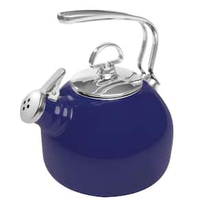 Circulon Stainless Steel Whistling Teakettle with Flip-Up Spout, 9-Cups,  Silver 48378 - The Home Depot