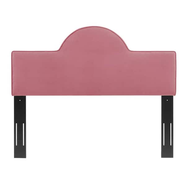 MODWAY Dawn Dusty Rose Pink Velvet Full/Queen Performance Headboard