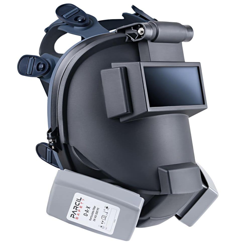 "WF-100 2"" x 4.25"" Welding Helmet and Grinding Full Face Respirator System with Shade 8 Lens & O-A-X Filter Set" price history on PriceWatchPro