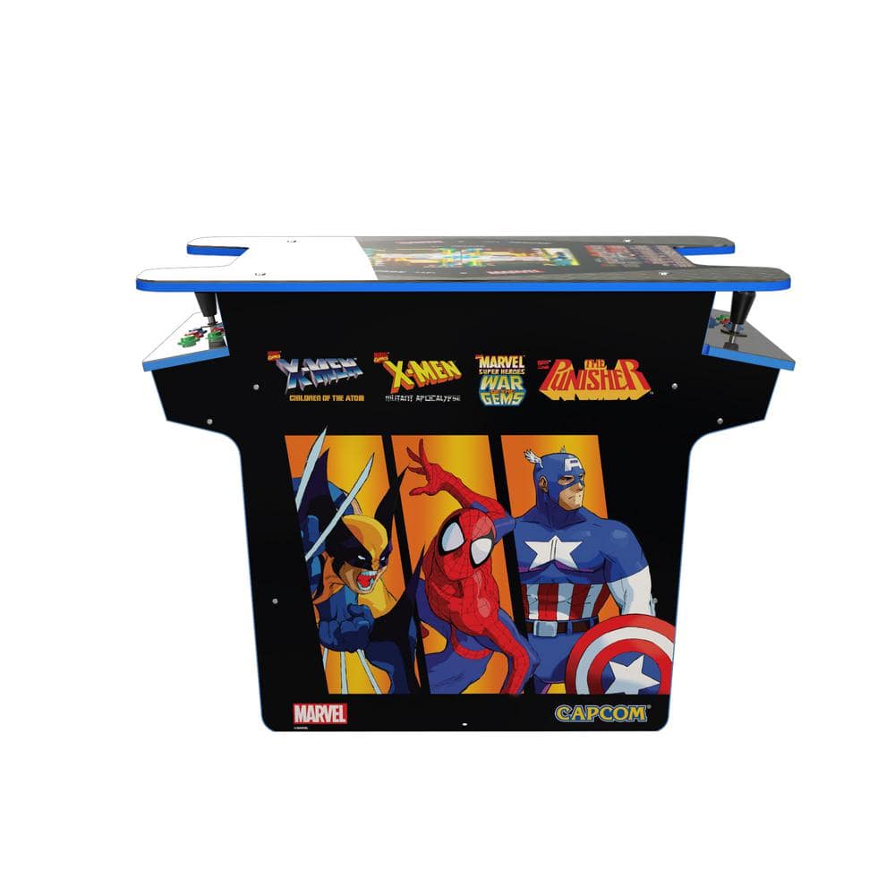 Marvel vs. Capcom Head-to-Head Arcade Gaming Table with Lit Deck