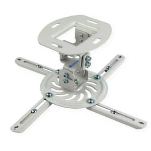 Low-Profile Projector Ceiling Mount, White