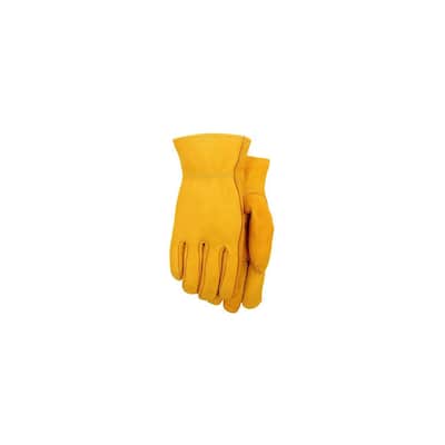 Men's Deerskin Leather Gloves - Lined