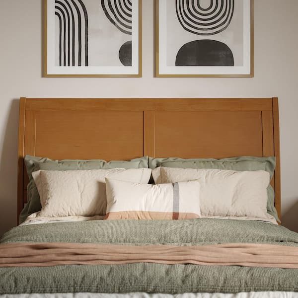 AFI Valencia Light Toffee Natural Bronze Solid Wood Frame Full Low