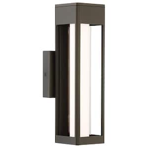 Soll 1-Light Oil Rubbed Bronze LED Wall Sconce