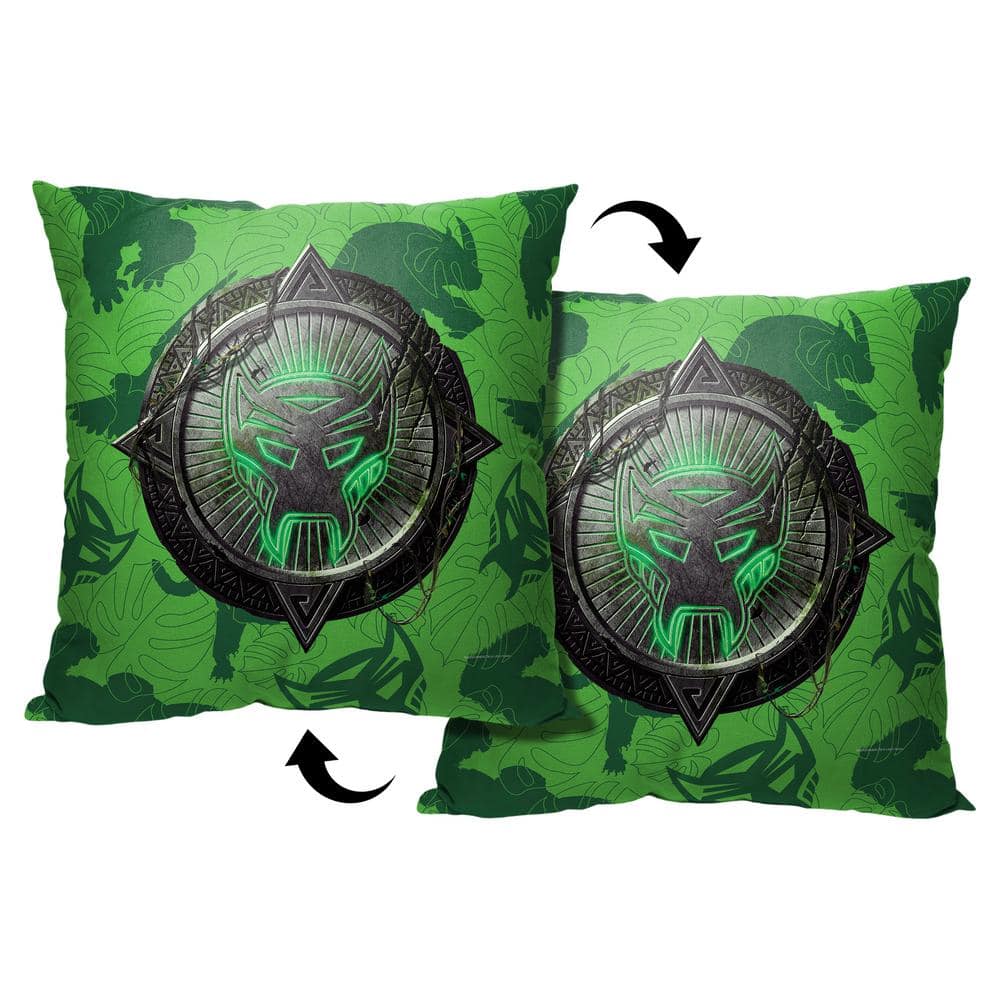 Transformers Maximal Shield Green Polyester Nursery Pillow 18x18