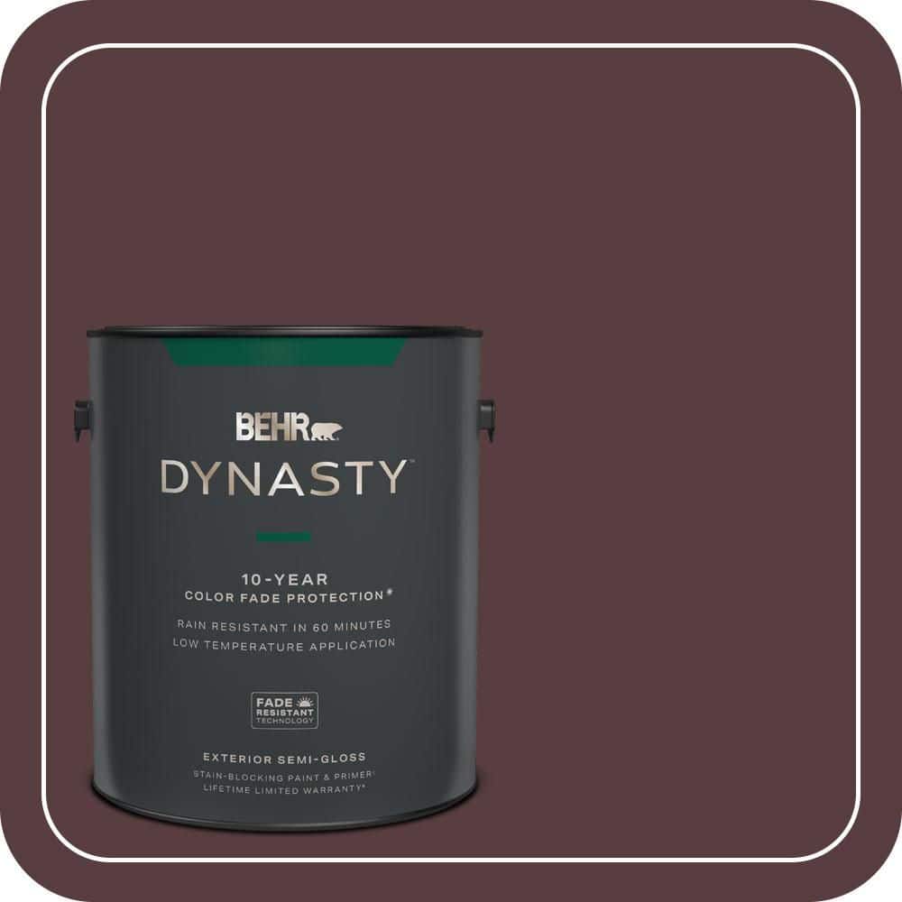 1 gal. #PPU1-02 Divine Wine Semi-Gloss Exterior Stain-Blocking Paint & Primer price history on PriceWatchPro