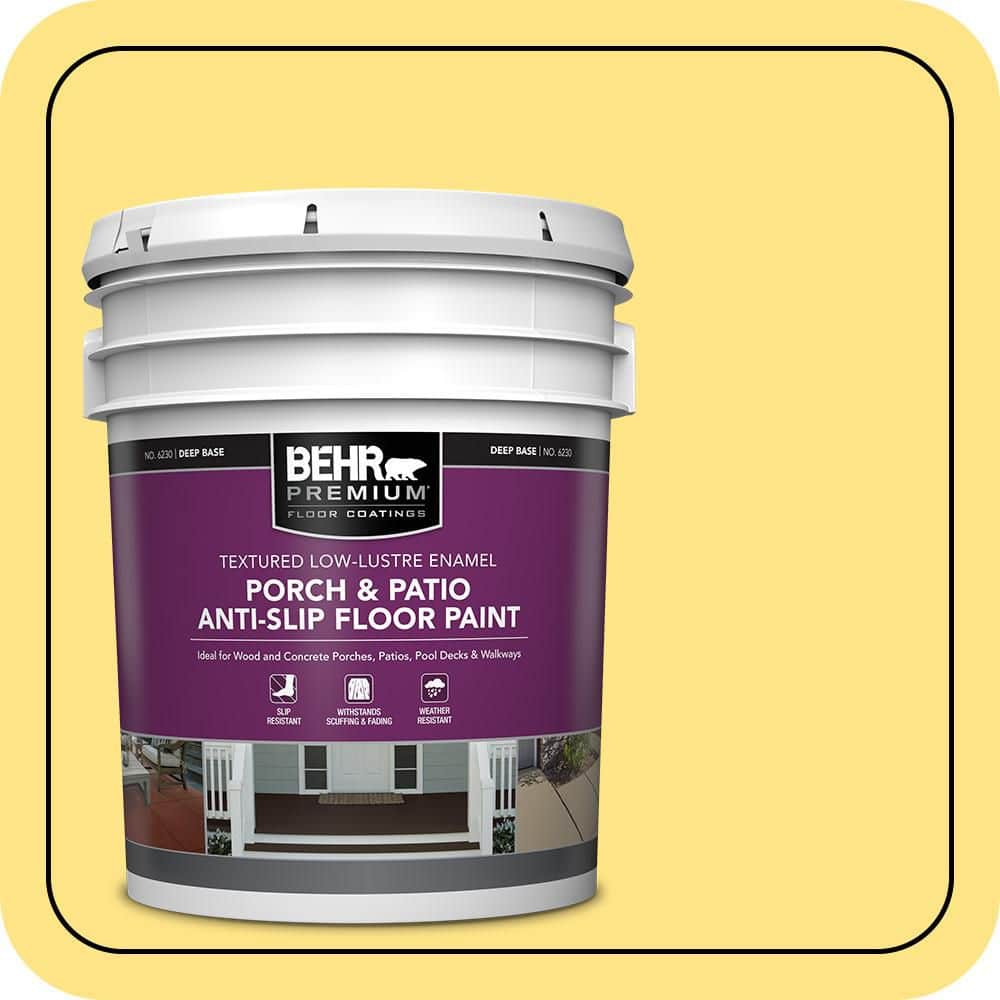 5 gal. #P300-5 Upbeat Textured Low-Lustre Enamel Interior/Exterior Porch and Patio Anti-Slip Floor Paint price history on PriceWatchPro