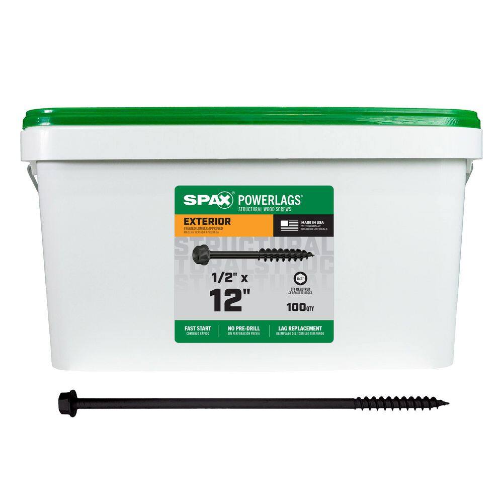 1/4 in. x 2-1/2 in. Powerlags XF Interior T40 T-Star Pancake Head Structural Wood Lag Screws (50-Piece) price history on PriceWatchPro