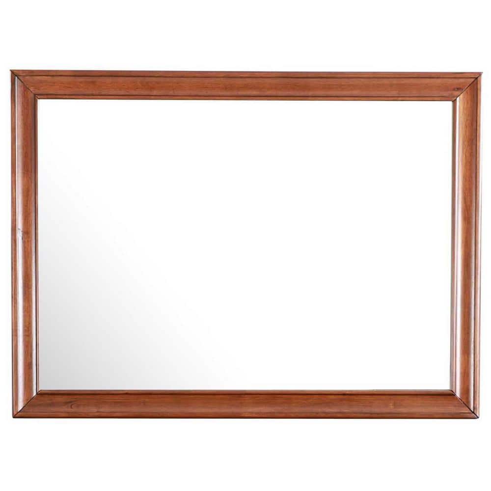 LaVita 45 in. x 33 in. Modern Rectangle Framed Dresser Mirror