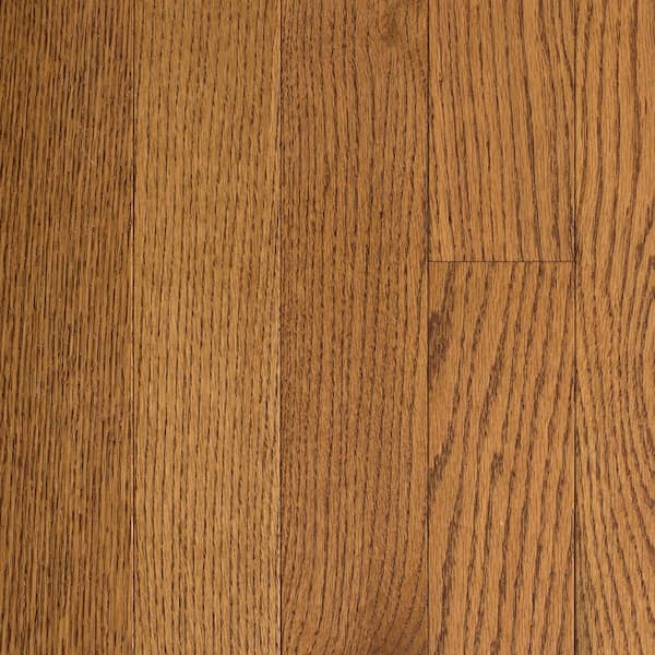 Blue Ridge Hardwood Flooring Oak Honey Wheat 3 4 In Thick X 2 1 4 In Wide X Random Length Solid Hardwood Flooring 18 Sq Ft Case 20476 The Home Depot
