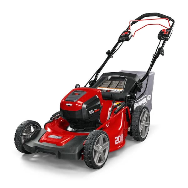Snapper HD 20 in. 48-Volt Lithium-Ion Cordless Battery Walk Behind Self Propelled Push Mower Battery/Charger Not Included