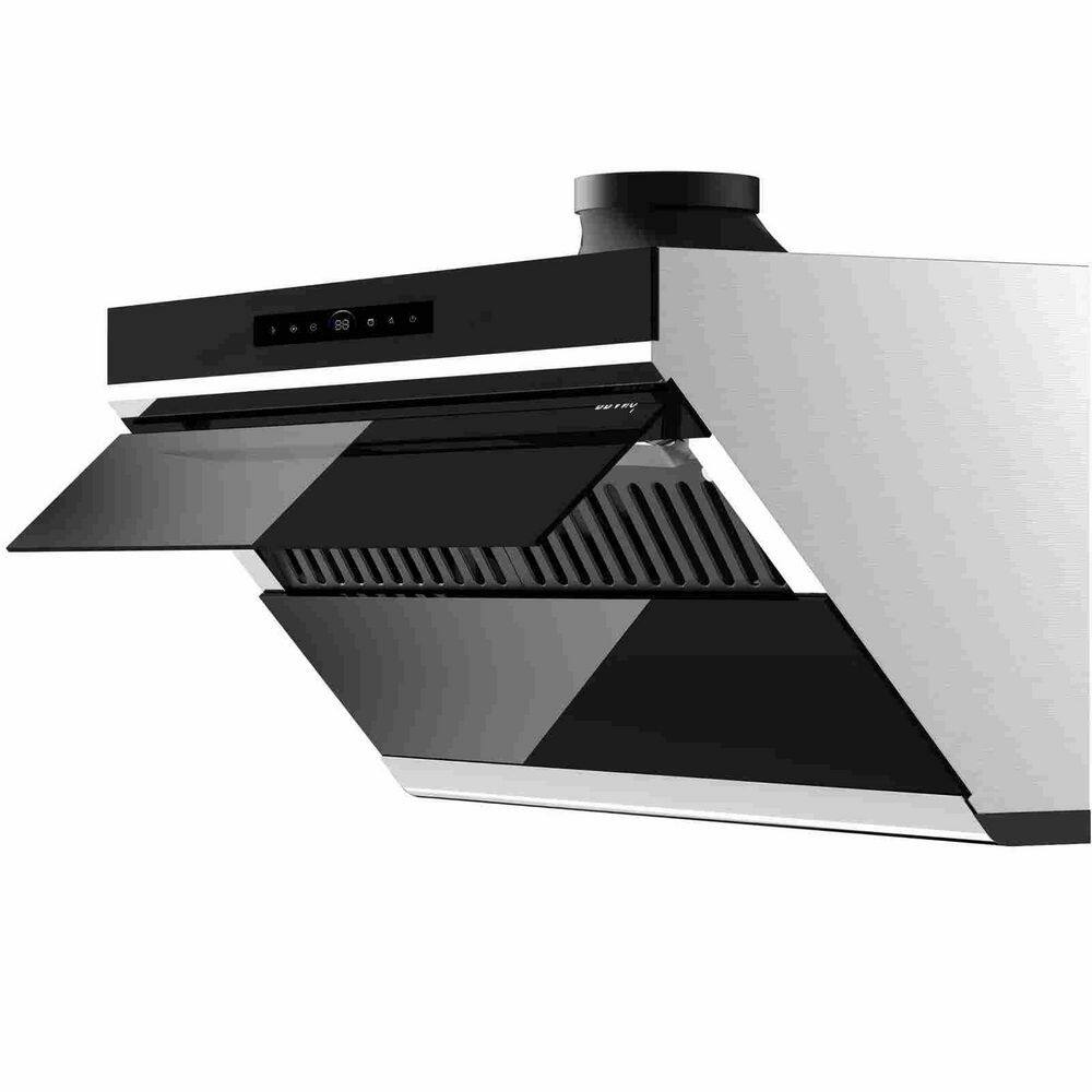 36 in. 900 CFM Convertible Ductless Under Cabinet Range Hood 4 Speed with Dimmable LED and Timer in Black price history on PriceWatchPro