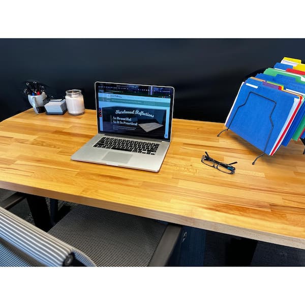 hardwood reflections desk