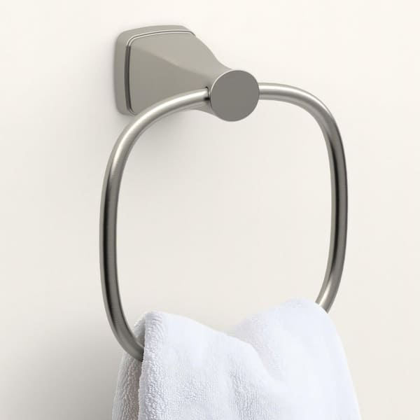 Calandine Towel Ring Brushed Nickel