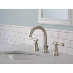 Chamberlain 8 in. Widespread 2-Handle Bathroom Faucet in SpotShield Brushed Nickel