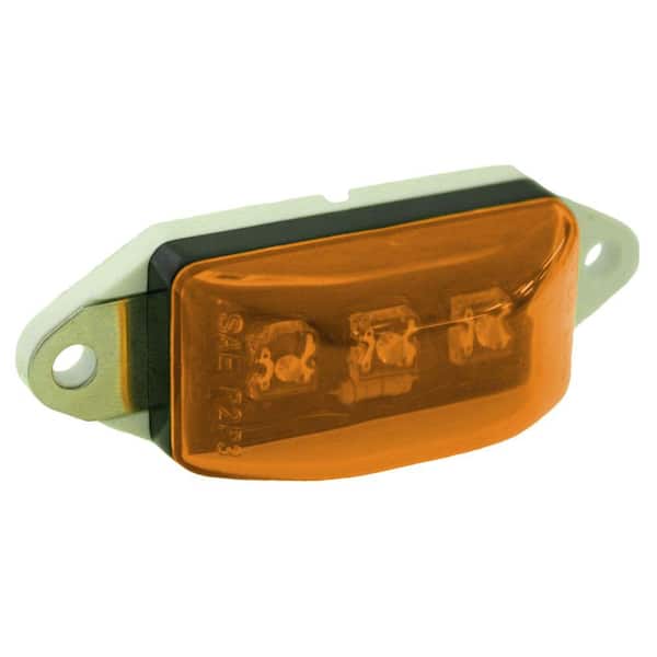 Blazer International Clearance 2-3/4 in. LED Mini Marker Rectangular Light Amber