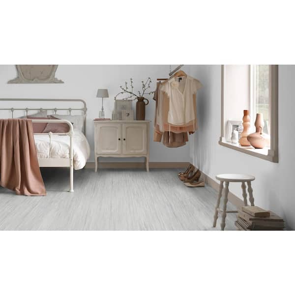 Forbo Flooring Systems Marmoleum Cinch Loc Seal Bleeckerstreet 10-mm T x 12-in W x 36-in L Waterproof Tile Look Laminate Flooring (20.34-sq ft / Carton)