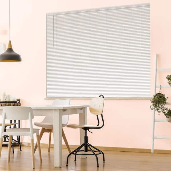  Cordless Aluminum Mini Blinds, 33W x 36H, White, Custom Sizes  from 18 to 72 Wide : Home & Kitchen