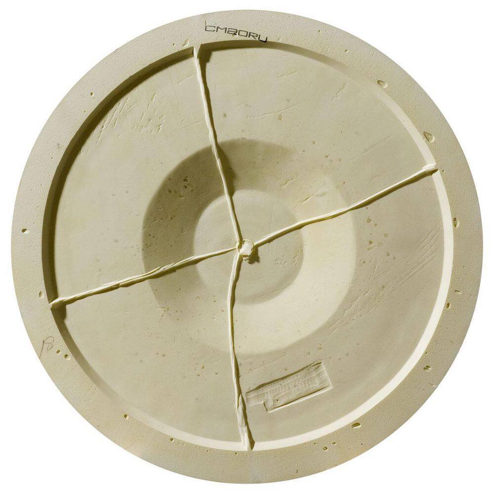 Lunel White High-Density Urethane Ceiling Medallion