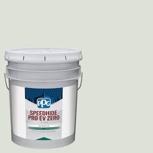 Speedhide Pro EV Zero 5 gal. PPG1033-1 Salty Breeze Semi-Gloss Interior Paint